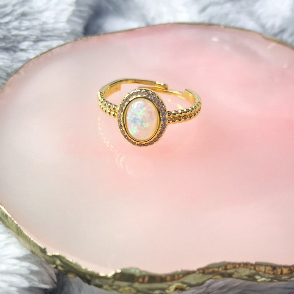 Gold Adjustable Ring
